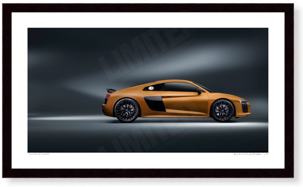 Poster Print: Audi R8 V10 | Steeleford Events